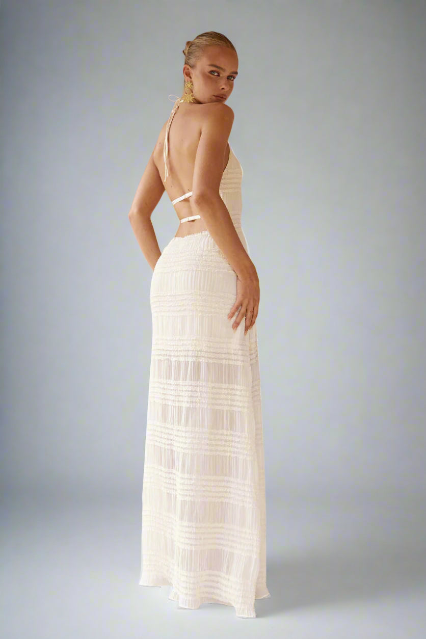 Rosie White Maxi Dress