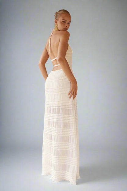 Rosie White Maxi Dress
