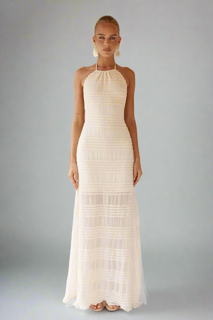 Rosie White Maxi Dress