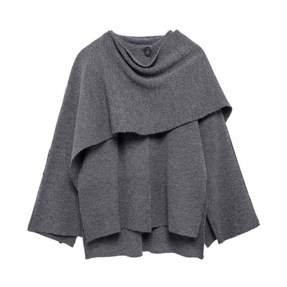 Clara Wool Cape Jacket