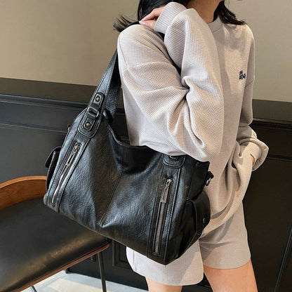 Black City Tote Bag