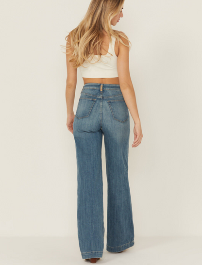 Mila High Rise Wide Jeans