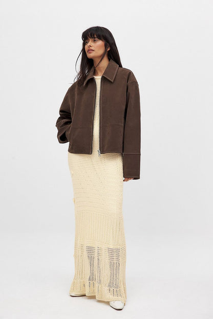 Amara Suede Jacket