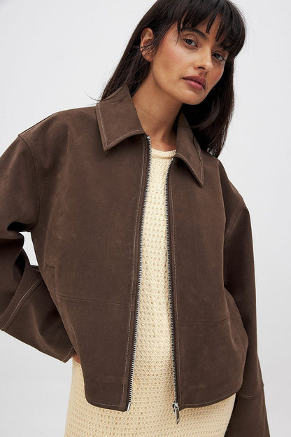 Amara Suede Jacket