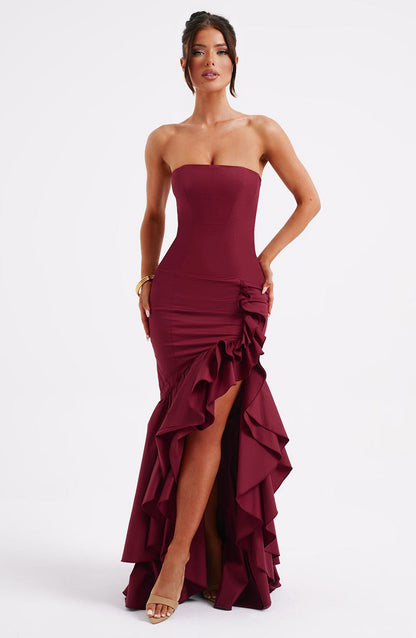 Vivienne Ruffle Gown