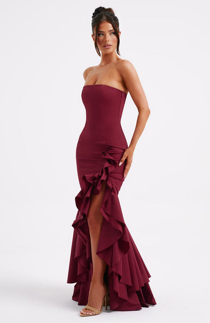 Vivienne Ruffle Gown
