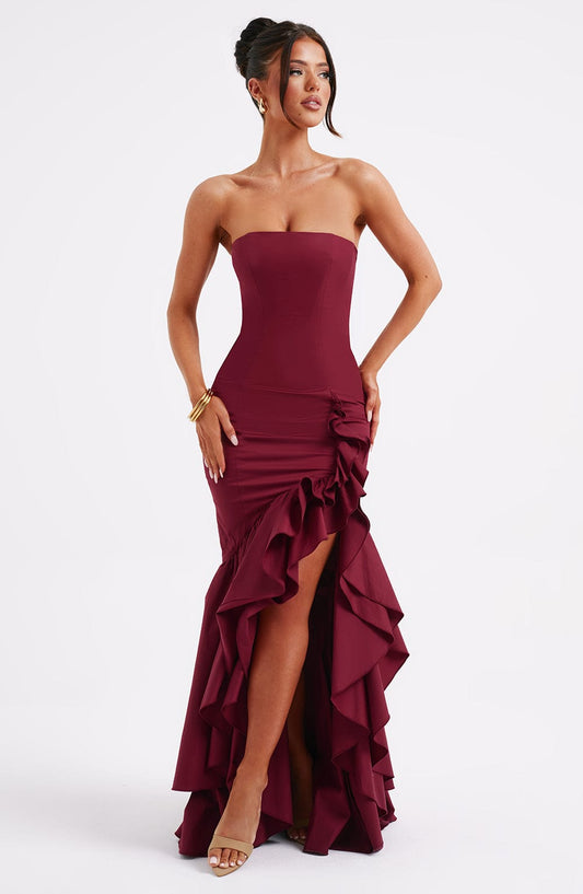 Vivienne Ruffle Gown