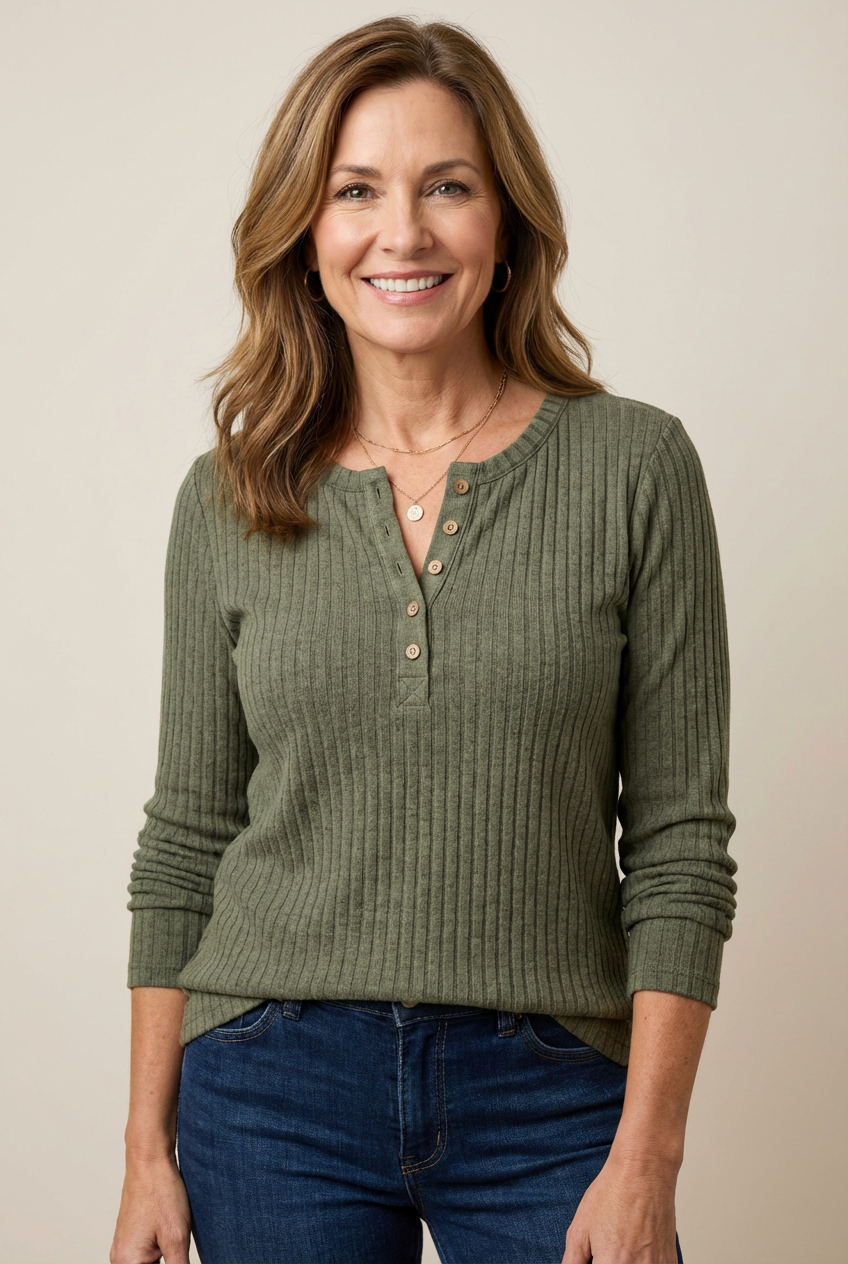 CHARLIE | ELEGANT TEXTURED KNIT TOP