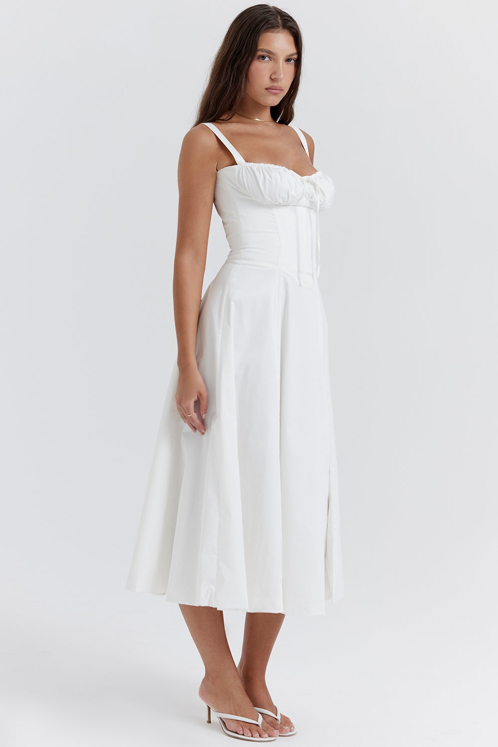 Clara Corset Midi Dress