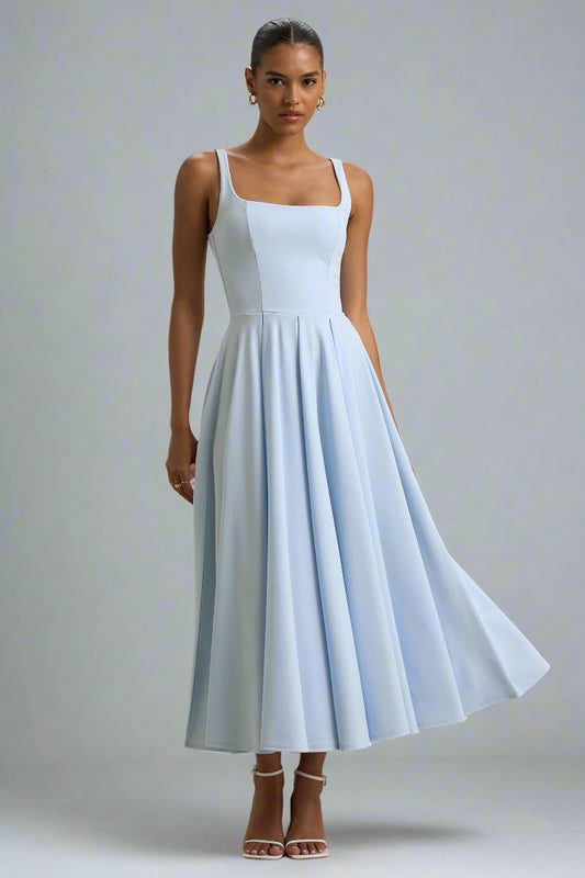 Celeste Flare Midi Dress