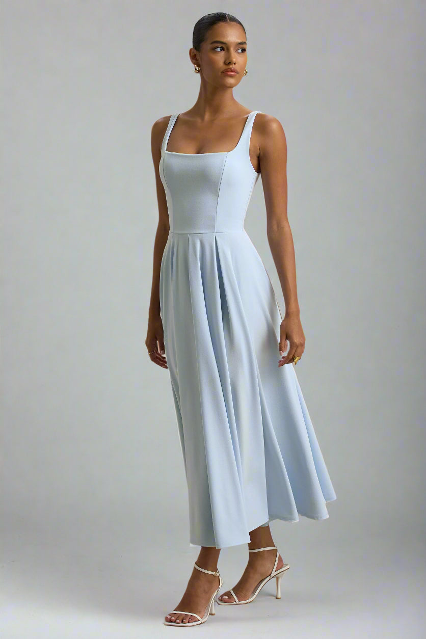Celeste Flare Midi Dress
