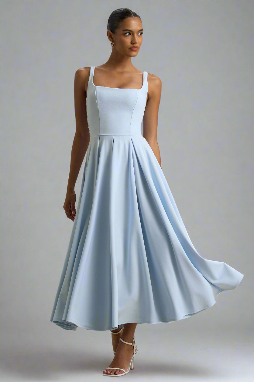 Celeste Flare Midi Dress