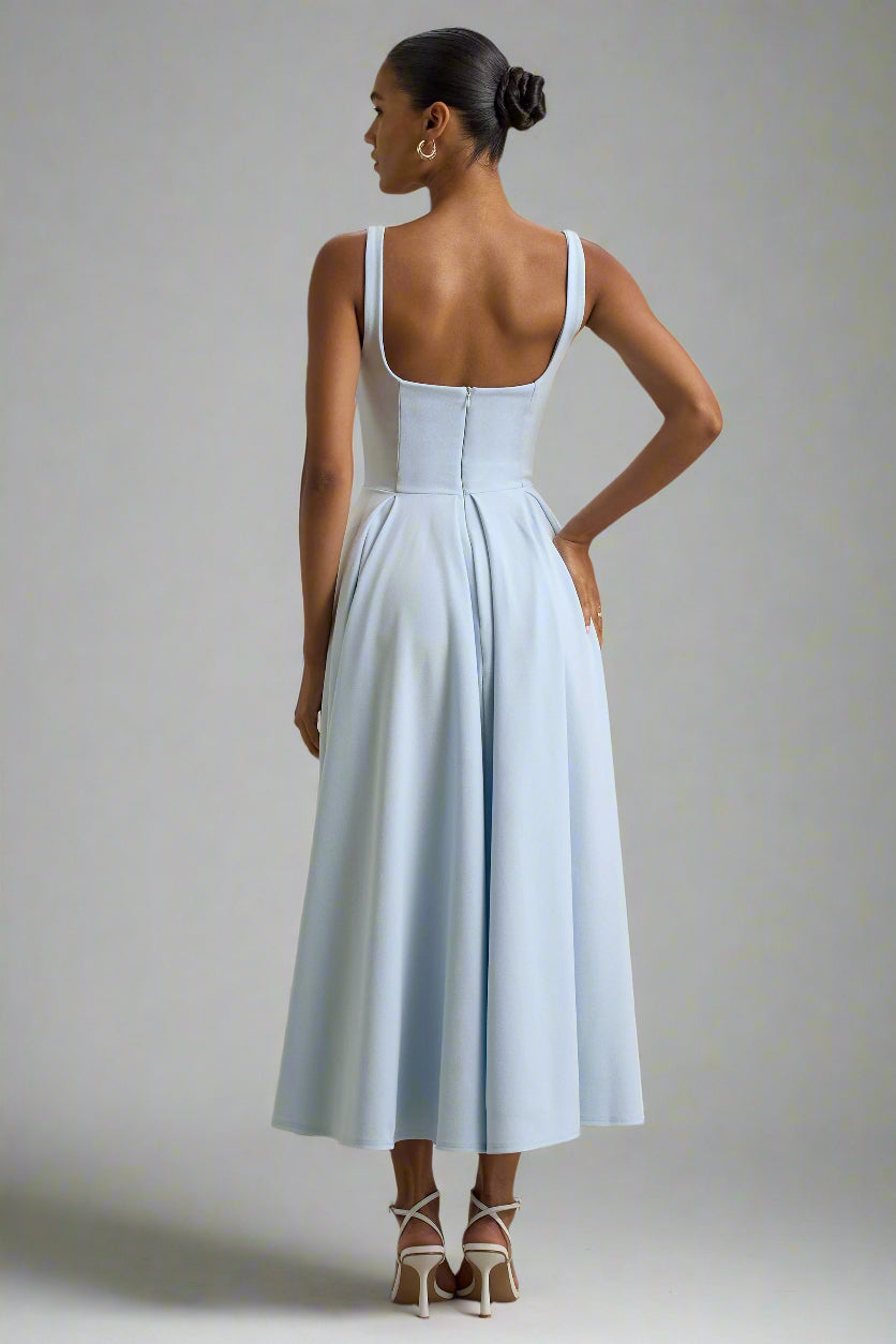 Celeste Flare Midi Dress